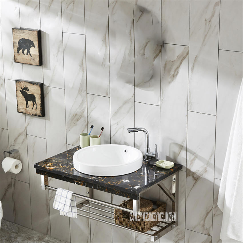 TZP001 Wall Mounted Type Cabinet Toilet Vanity Combo Mirror Cabinet Bathroom Cabinet Ceramics Basin