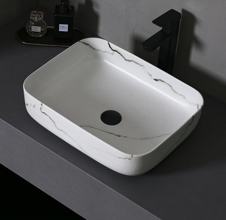 Bathroom Artistic Basin Household High Temperature Ceramics