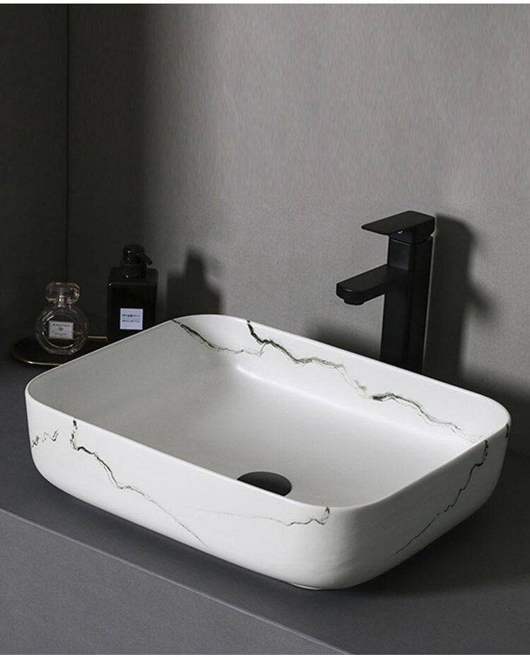 Bathroom Artistic Basin Household High Temperature Ceramics