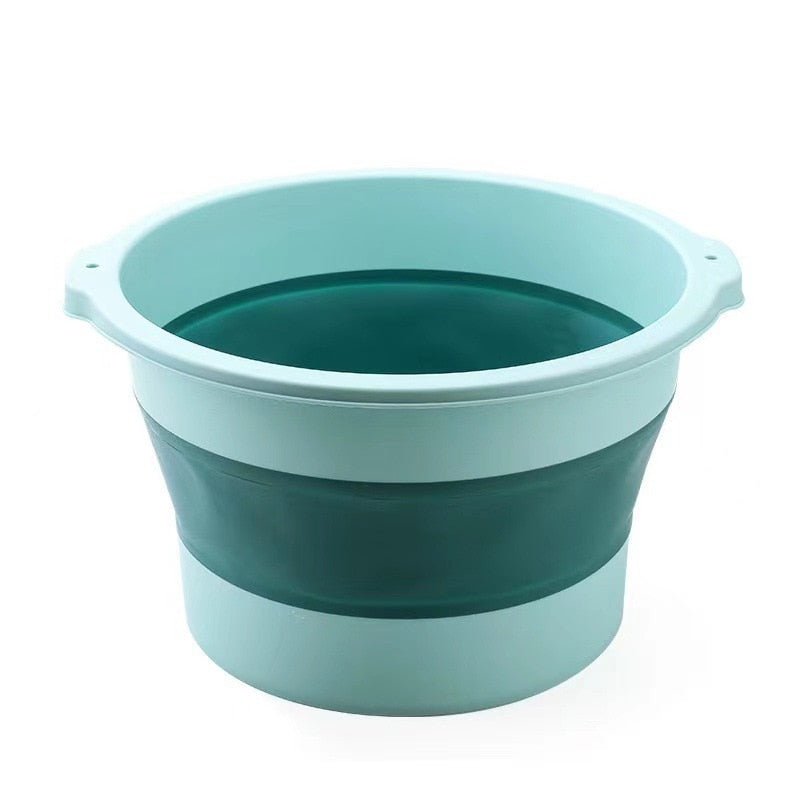 Portable Hanging Folding Bucket Foldable Large Capacity Baby Basin Travel Folding Laundry Tub